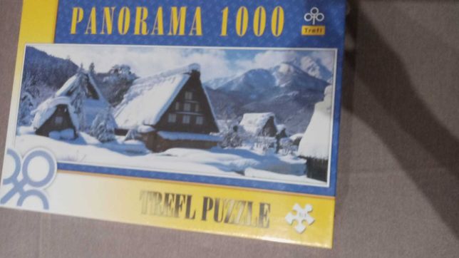 puzzle  nowe zima krajobraz 1000 puzzli