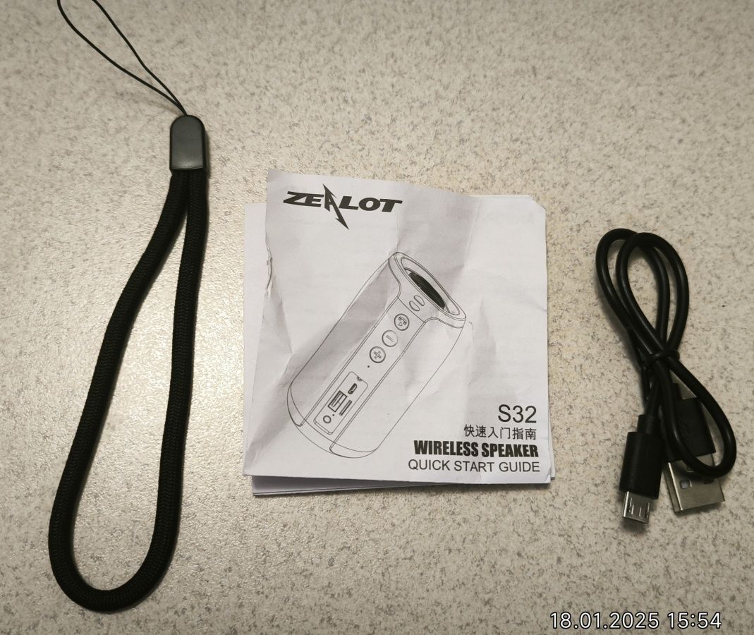 Нова,потужна блютуз колонка ZEALOT S32
