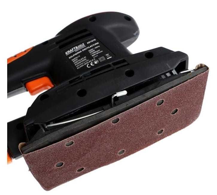KRAFT&DELE Szlifierka Oscylacyjna Elektryczna 450w Gipsu Drewna KD1676
