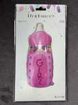 Balon foliowy baby shower bociankowe it’s a girl dziewczynka butelka