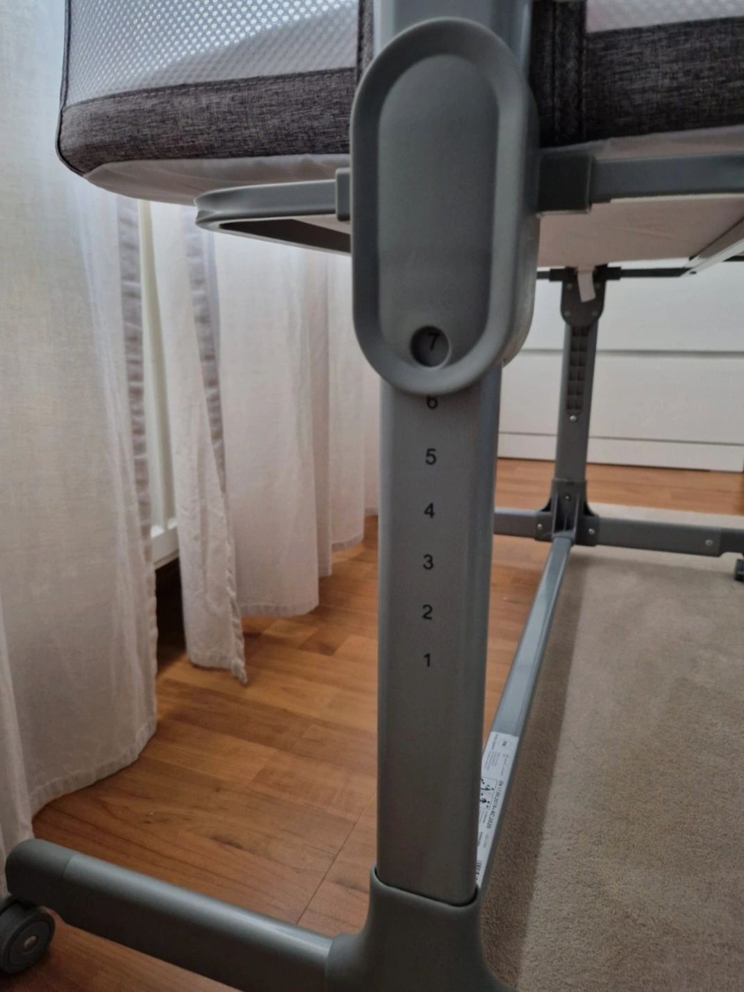 Berço Moby-System 3in1
Berço/berço e berço de viagem;
Regulável