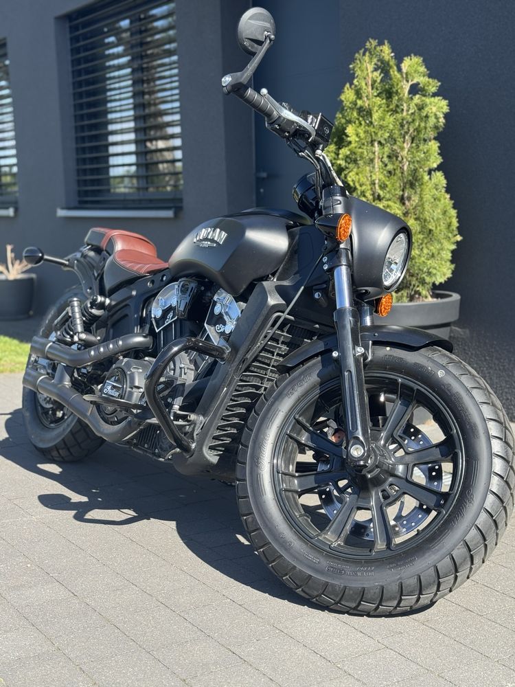 Indian scout bobber MAŁY PRZEBIEG PL SALON, Serwis ASO