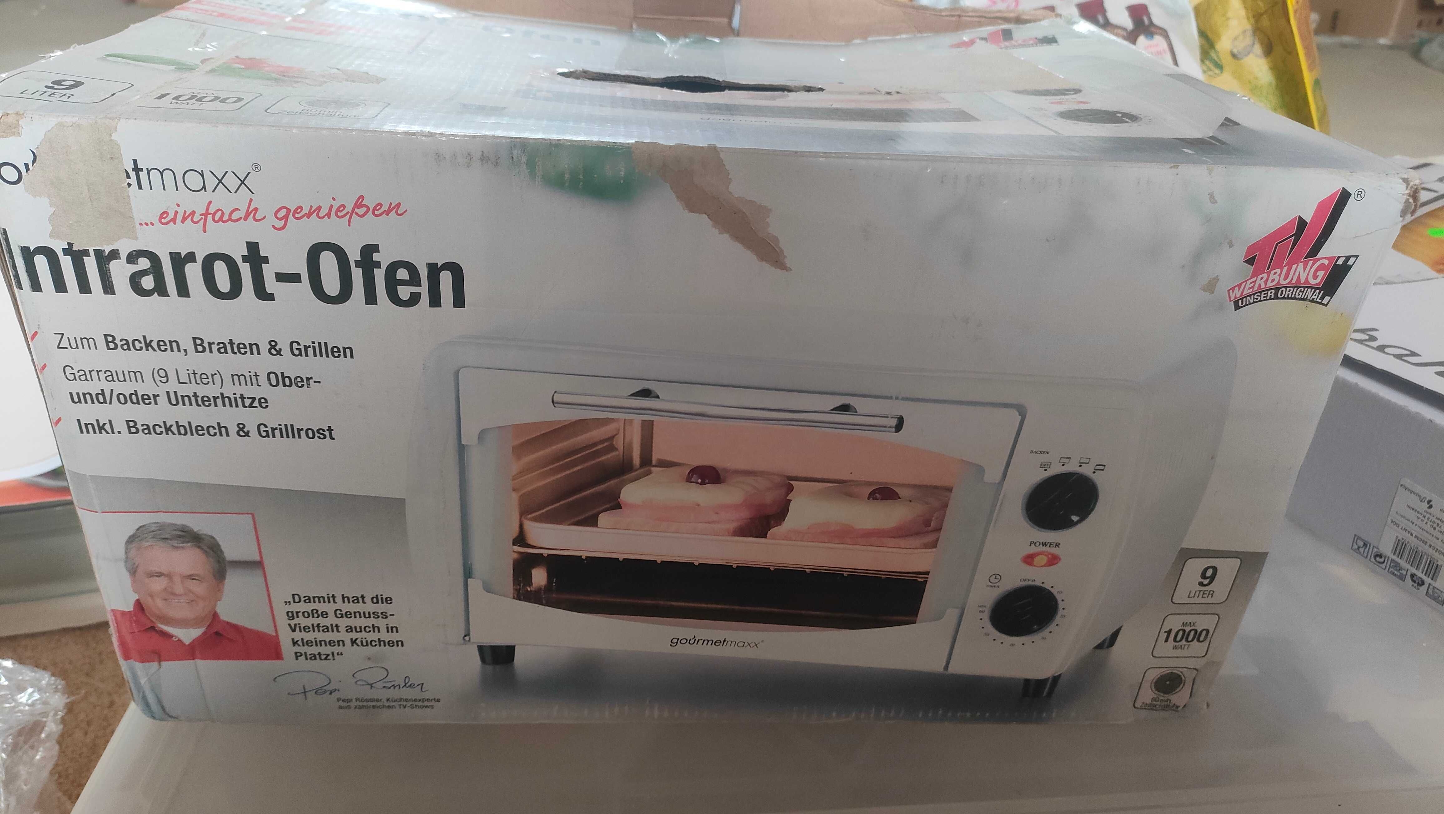 Pieakrnik elektryczny 1000w 9 litrow