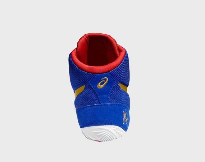 Борцовки ASICS JB elite V2.0 BLUE/OLY GOLD/RED 29см 30см