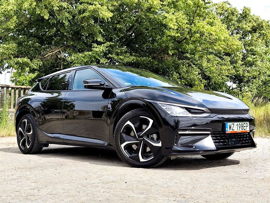 Kia EV6 GtLine*SalonPL*1Wł*Fvat23%*Bezwypadek*ASO*4x4*Wentyle* SOH 100%Baterii