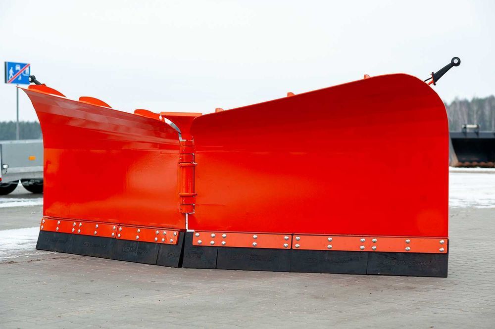 Pług składany tytan 3,6m! profesjonalny hydrauliczny ciężki  1400kg!