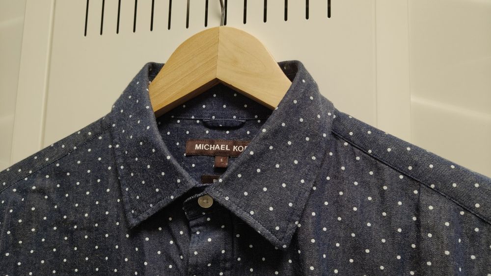 Koszula Michael Kors r. S kropki Slim Fit