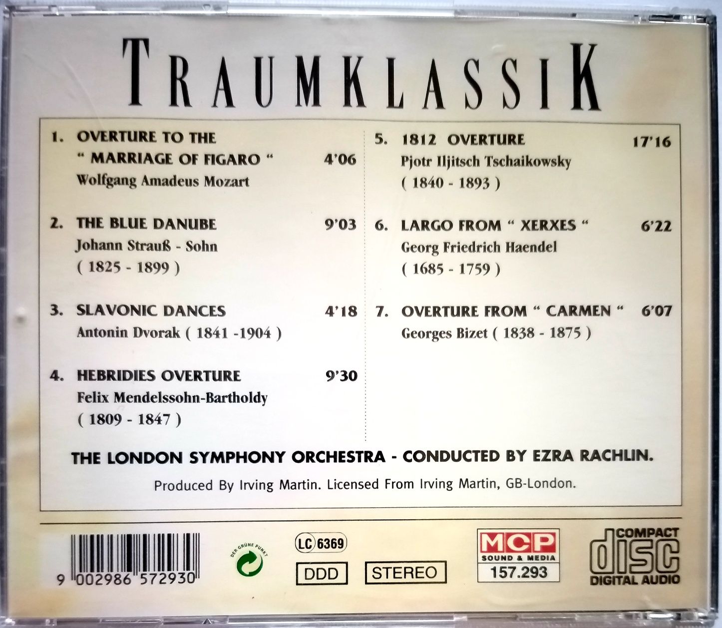 Traumklassik The London Symfonia Orchestra vol. 1