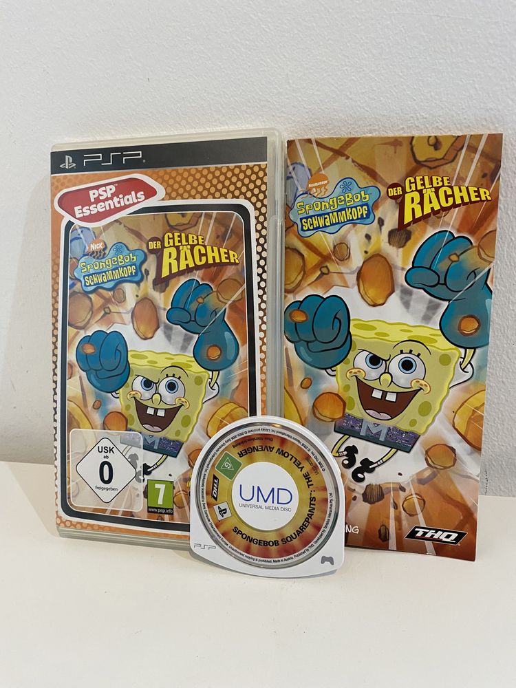 SpongeBob The Yellow Avenger PSP