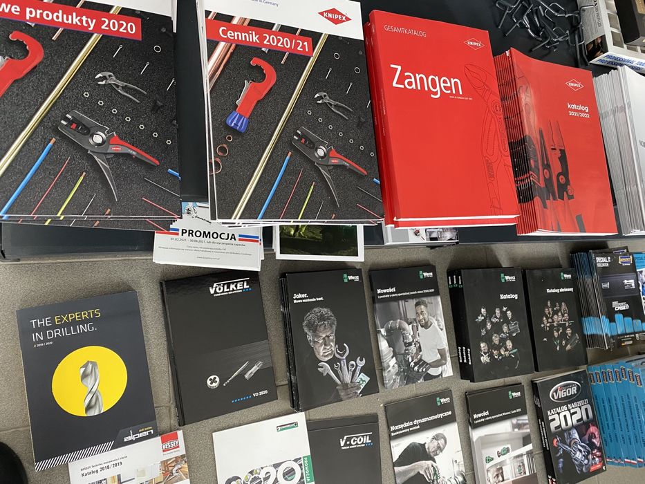 Каталоги Knipex/Wera/Hazet/Vigor/Beta/Gedore/Bessey/Kukko