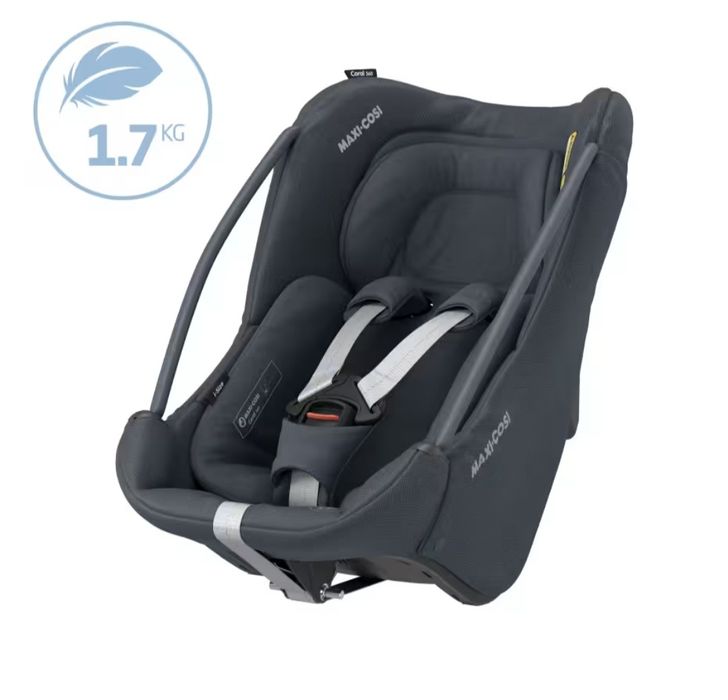 Ovo Maxi Cosi Coral 360 + Adaptadores + Alça transporte