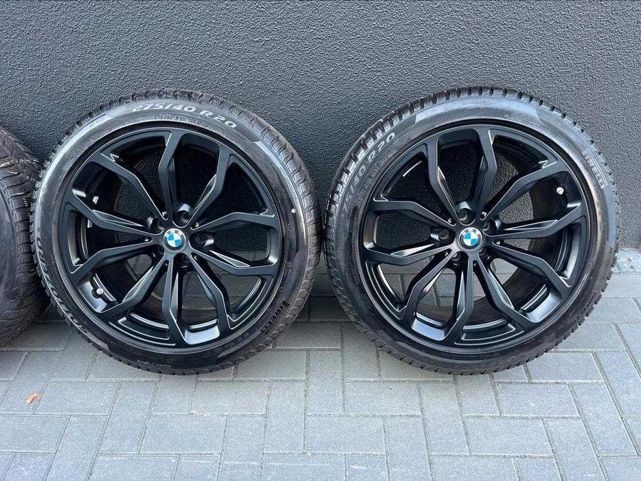 koła zimowe 20 cali Y-Spoke 695 BMW X3 G01 X4 G02 245 i 275 z 2024 7mm