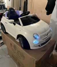 FIAT 500, Auto na akumulator, Pilot, Cabrio, Led, DLA DZIECI