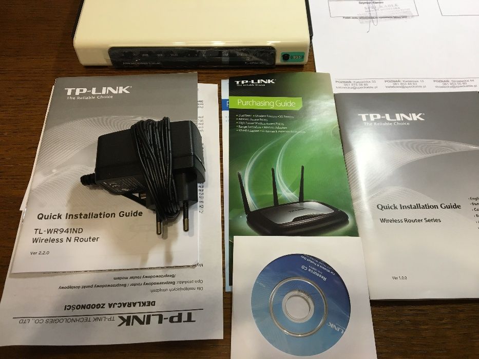 Router znanej firmy TP Link