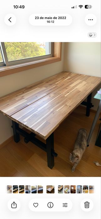 Mesa Acácia com 160cm