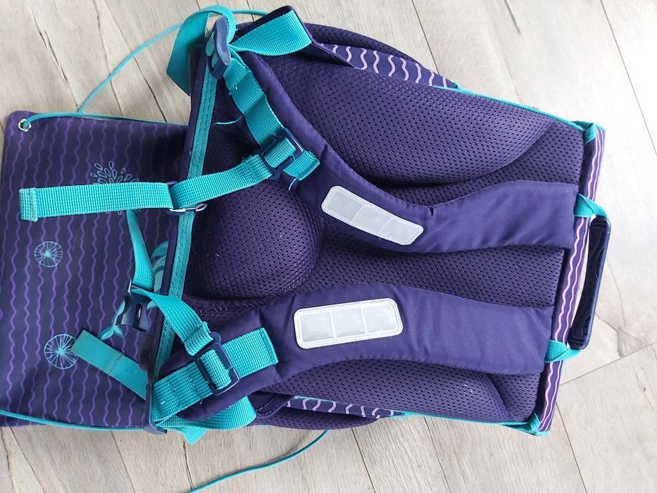 Tornister Herlitz fiolet delfiny