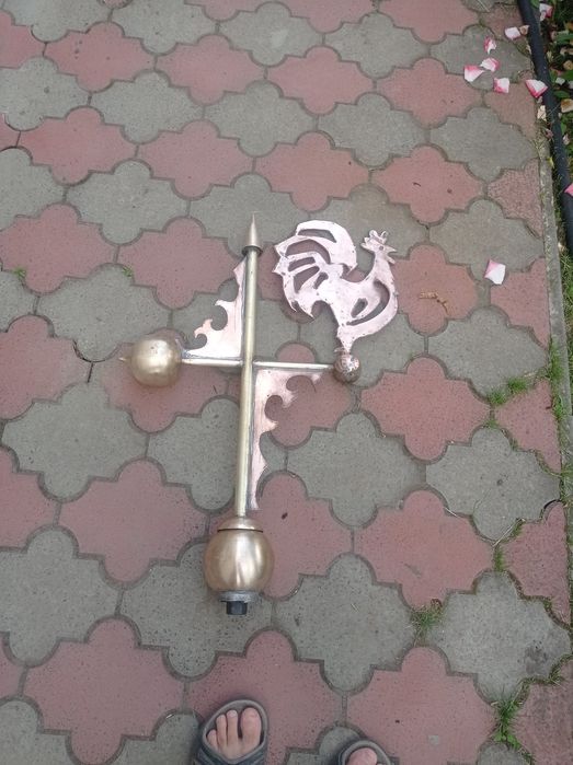 Флюгер з латуні і міді