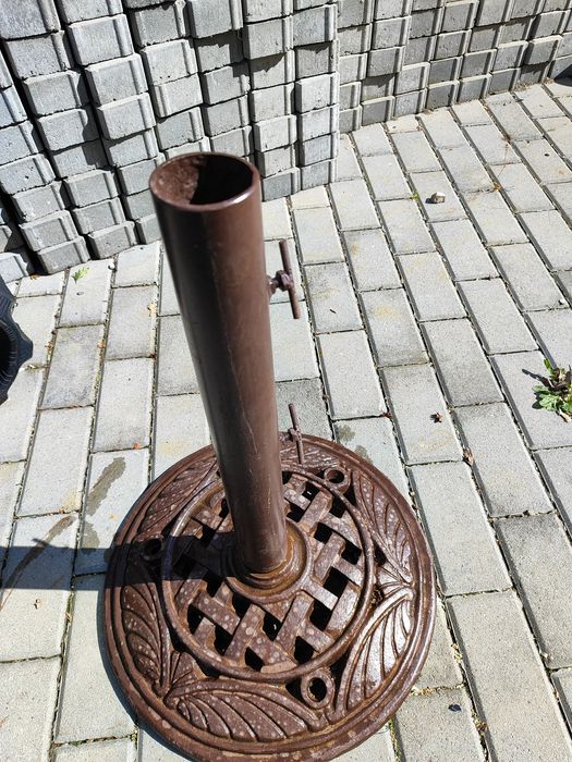 Podstawa pod parasol metalowa,mocna