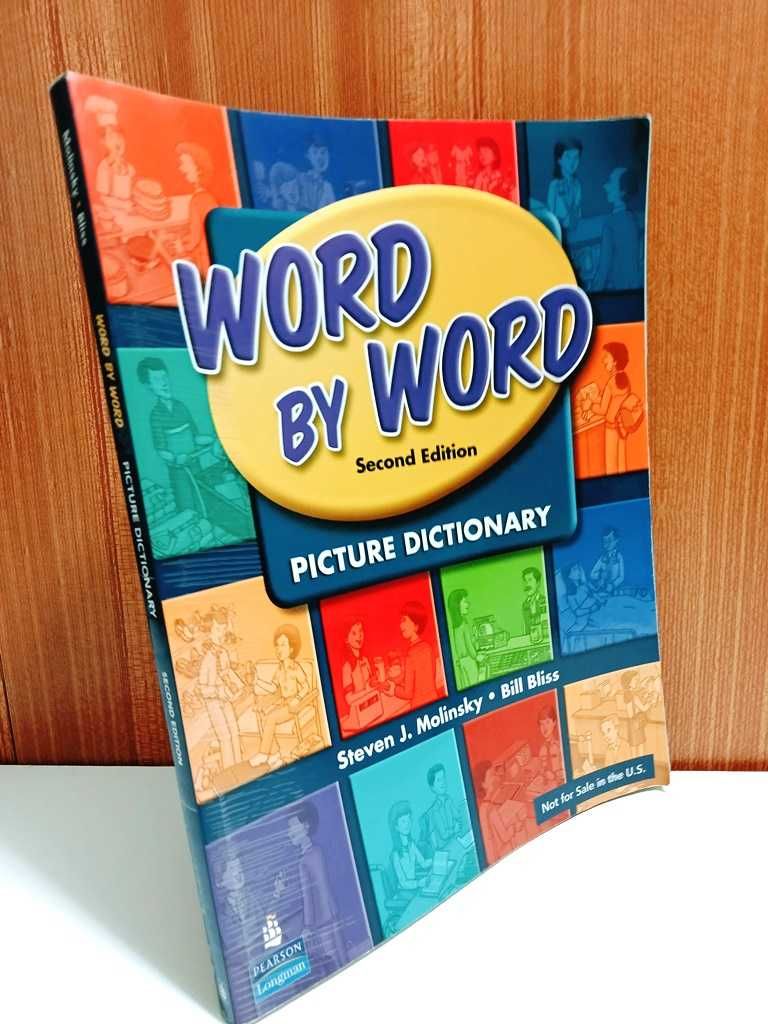 ANGIELSKI Słownik obrazkowy WORD BY WORD Pearson / Longman Nowy!