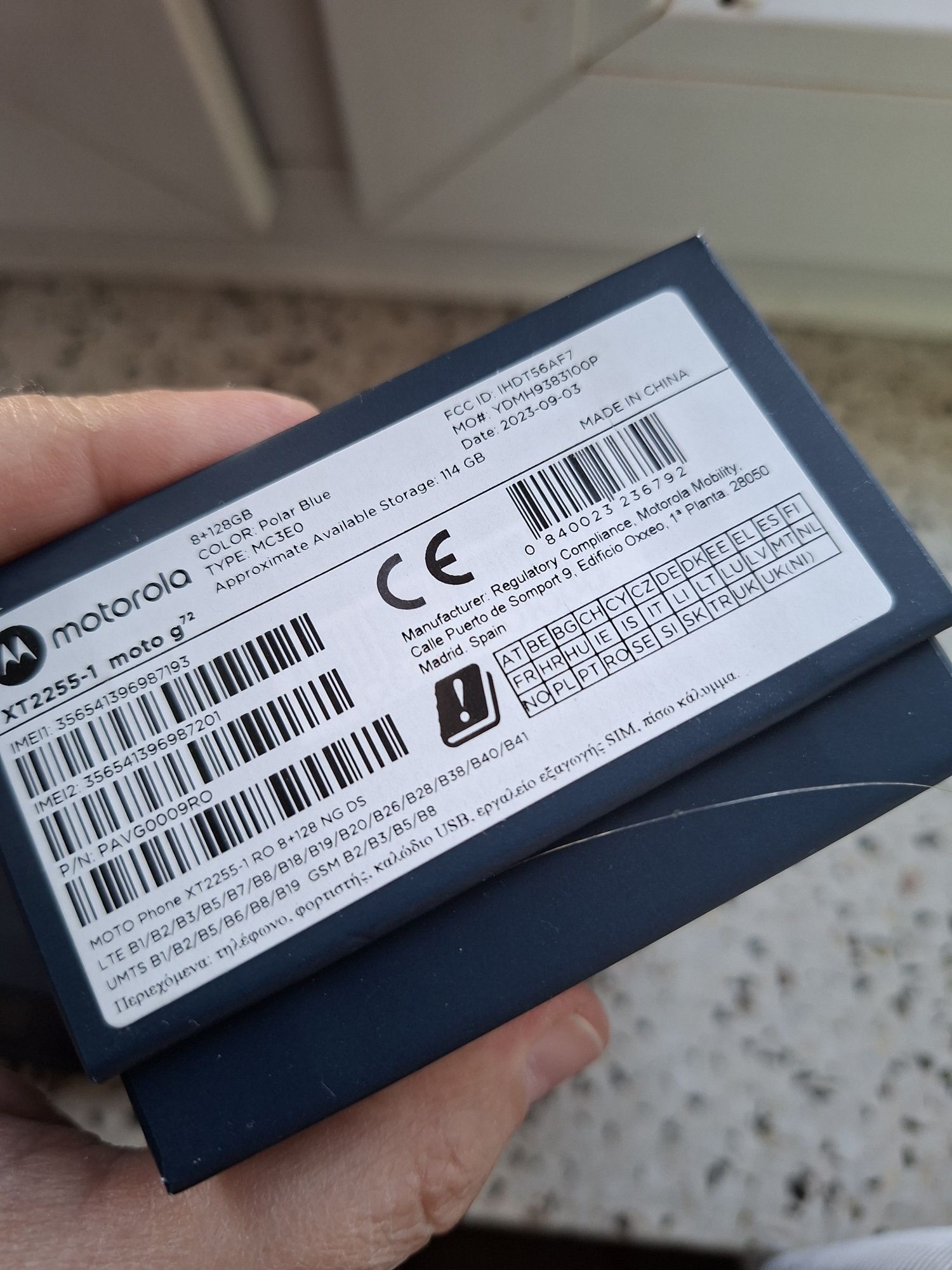 Nowy Oryg Smartfon Motorola Moto G72 z Polskim menu Wersja EU