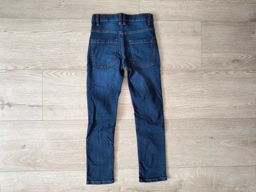 Pepperts * spodnie jeansy slim chłopięce proste * 134
