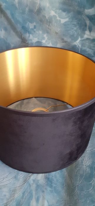 klasyczny welurowy abazur