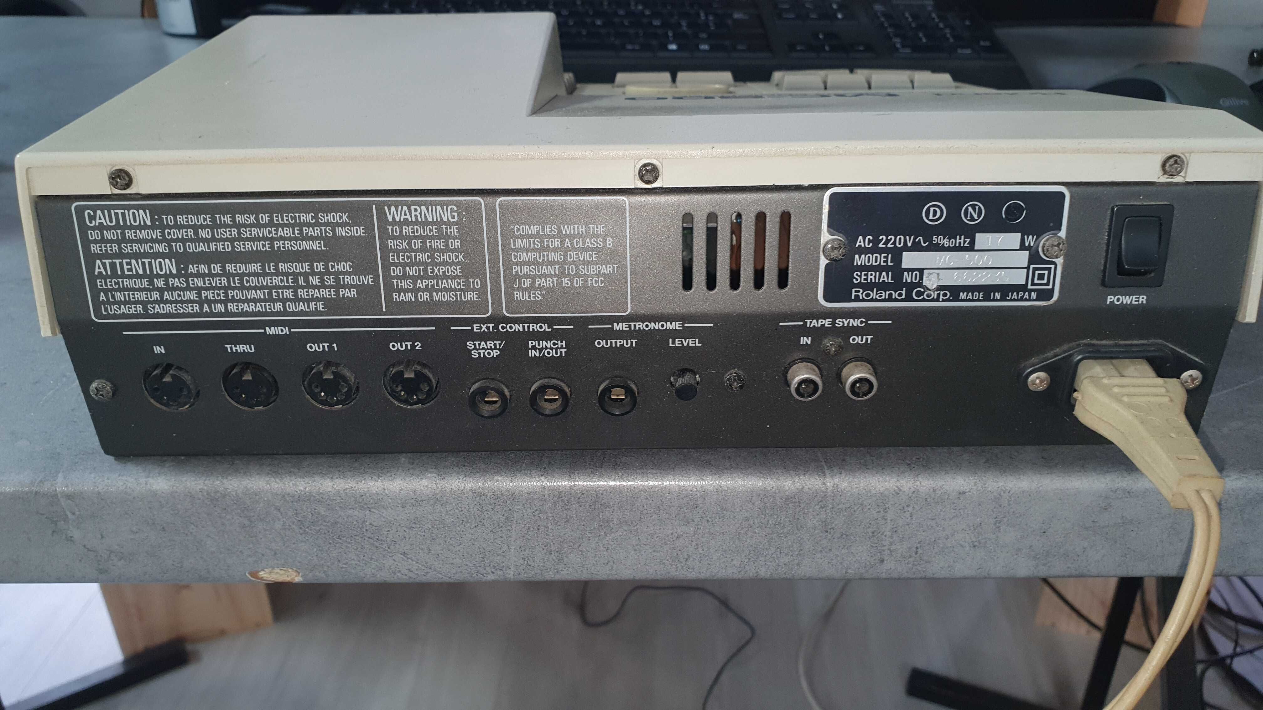 Roland MC500 klasyczny sekwencer MIDI