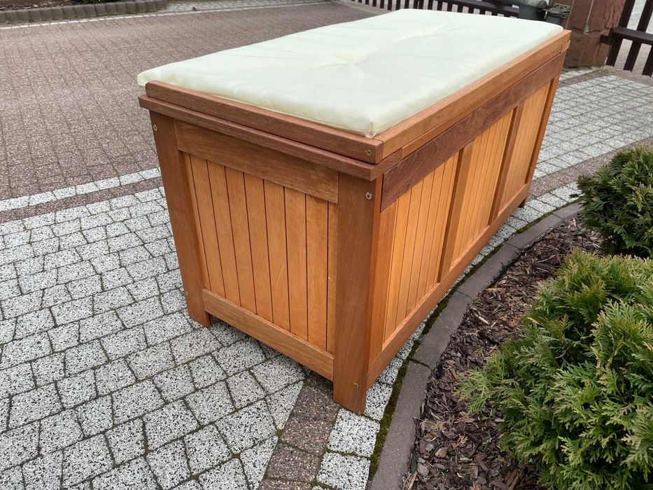 Skrzynia ogrodowa kufer siedzisko 220L