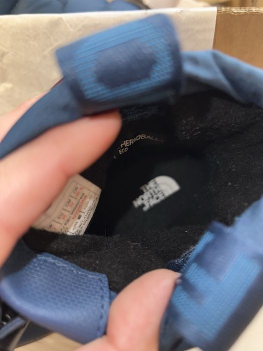 The North Face  детские зимние ботинки 35 размер 22 см