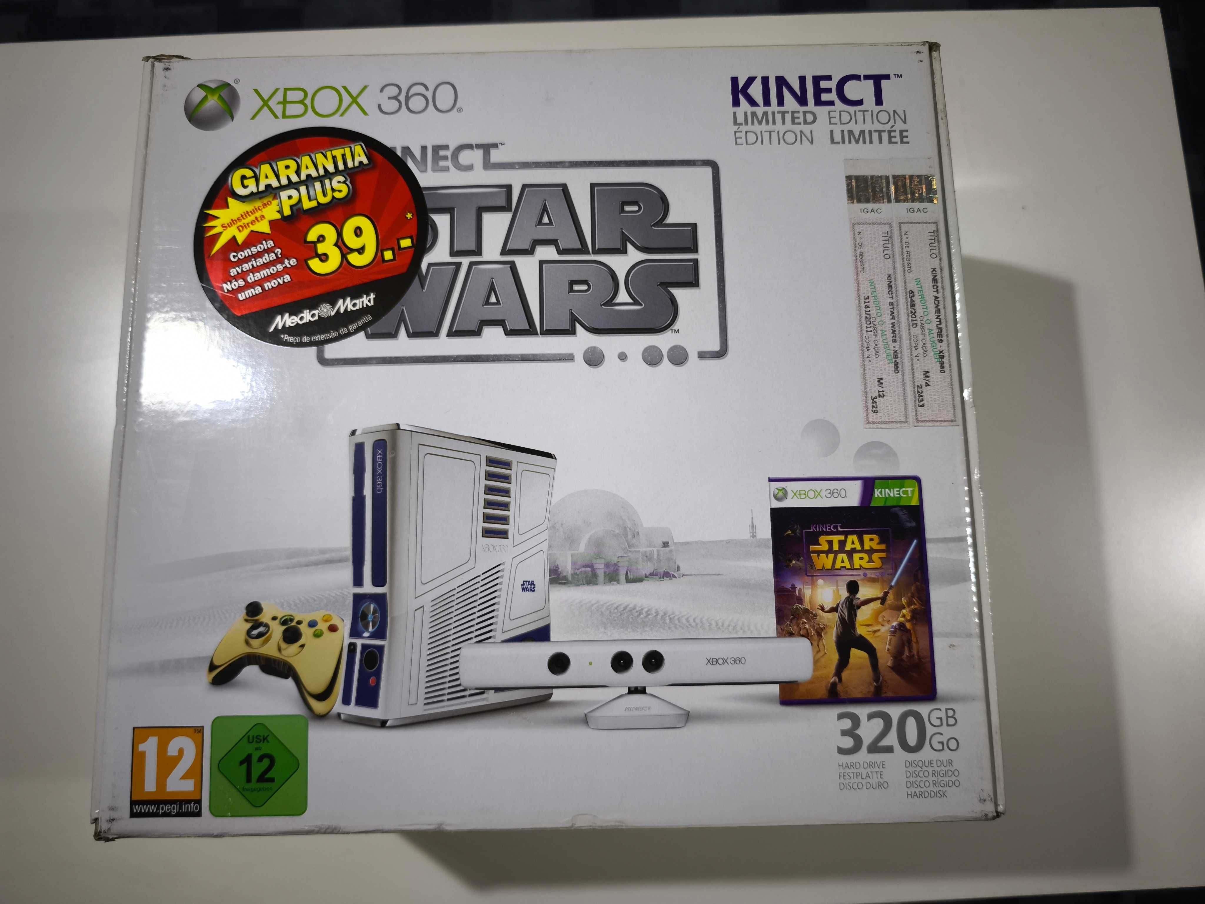Consola XBOX360 - Edição Limitada Star Wars - Completa em Caixa