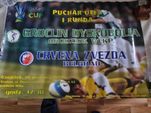 Plakat na mecz piłkarski Groclin- Dyskobolia - Crvena Zvezda Belgrad