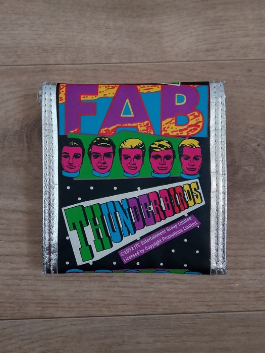Вінтажний гаманець Fab Thunderbirds Tri Fold 1992 року
