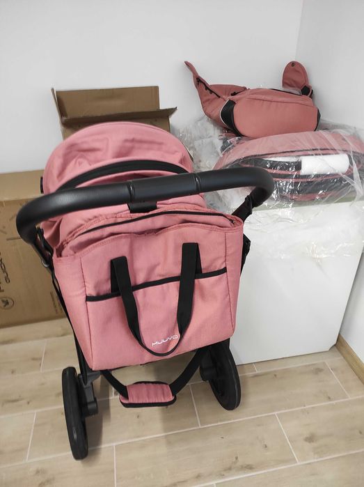 MUUVO QUICK 3.0 XL wózek 2w1
kolor: Pure Pink