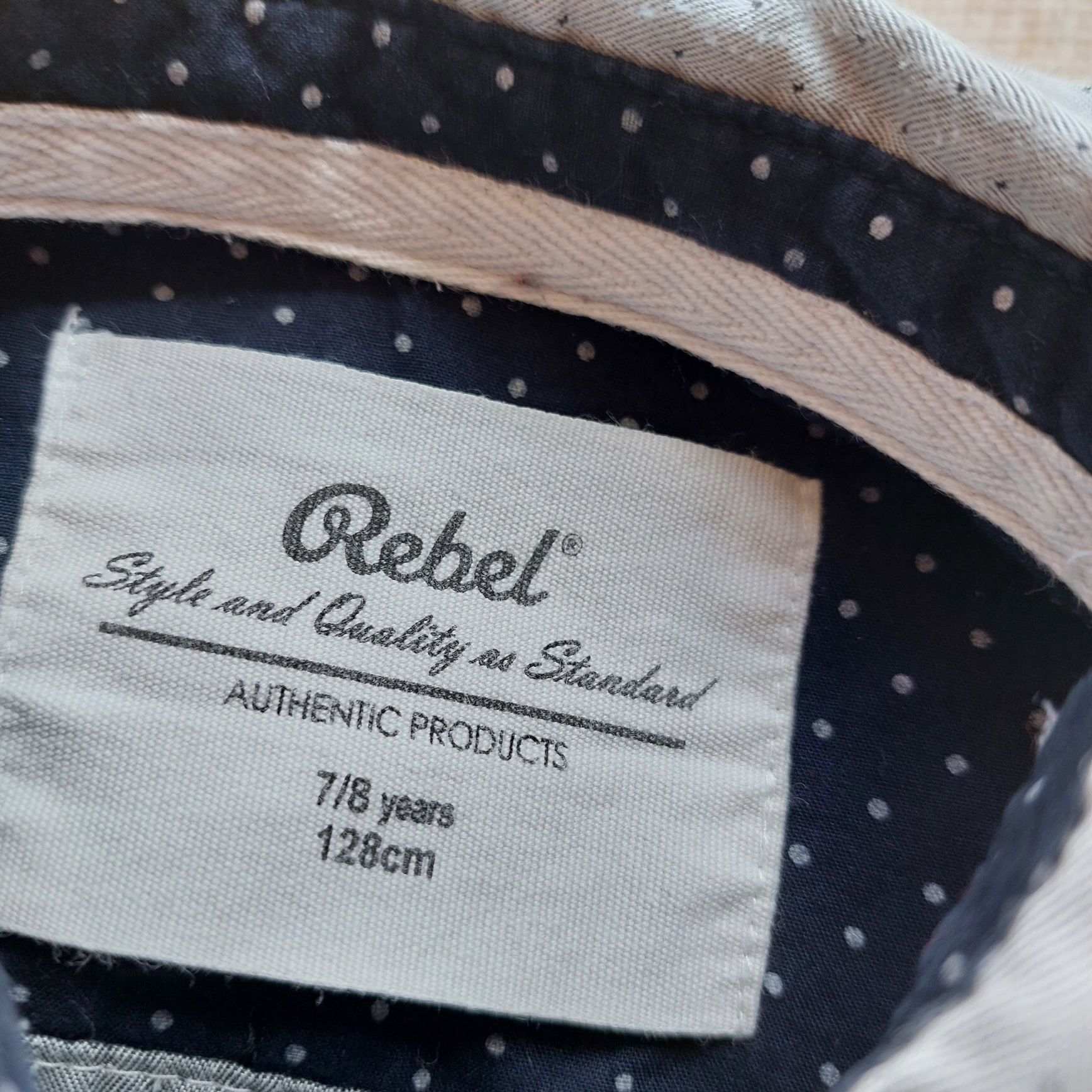 Ubrania dla chłopca 128 h&m, rebel + gratis piżamy