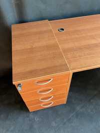 TRANSPORT GRATIS! superkomfortowe biurko z pomocnikiem na kluczyk