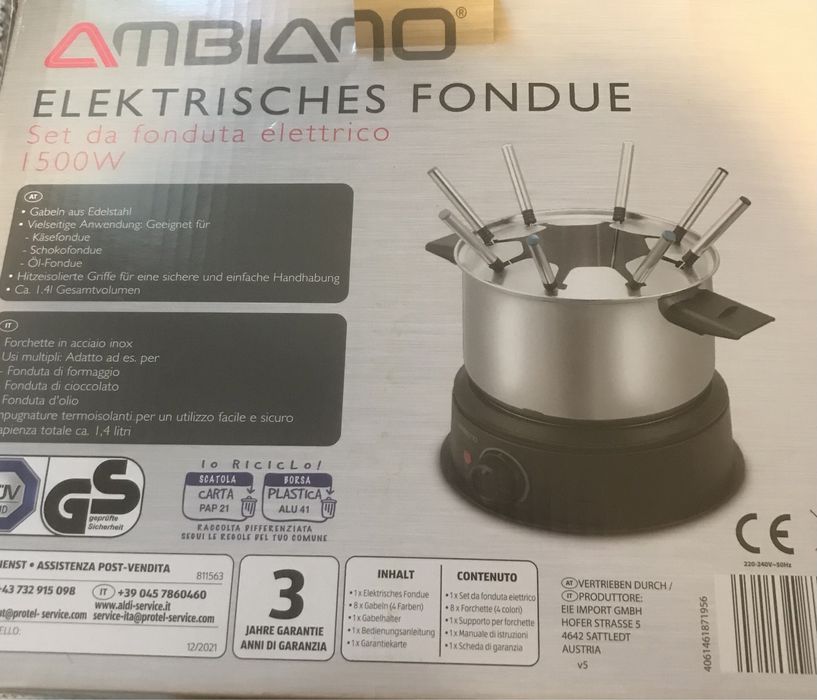 Электро-Каструля для фондю 2000 гривень