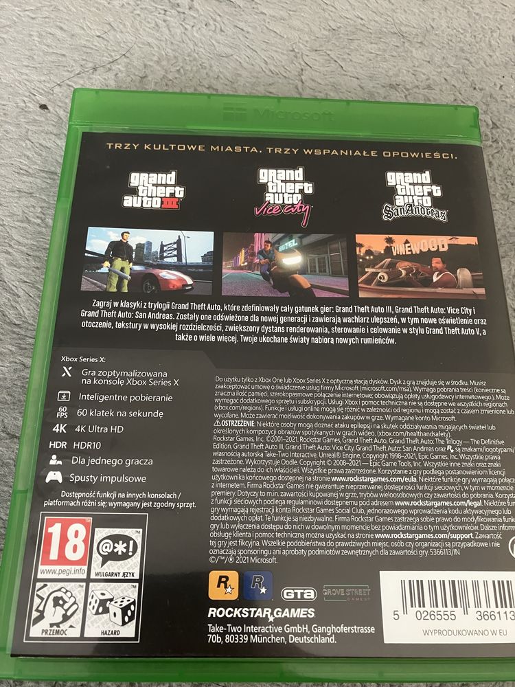 GTA Trylogy xbox one