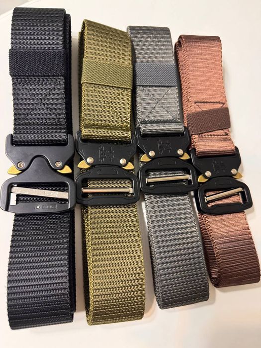 Ремінь туристичний, тактичний в асортименті, пряжка  COBRA.