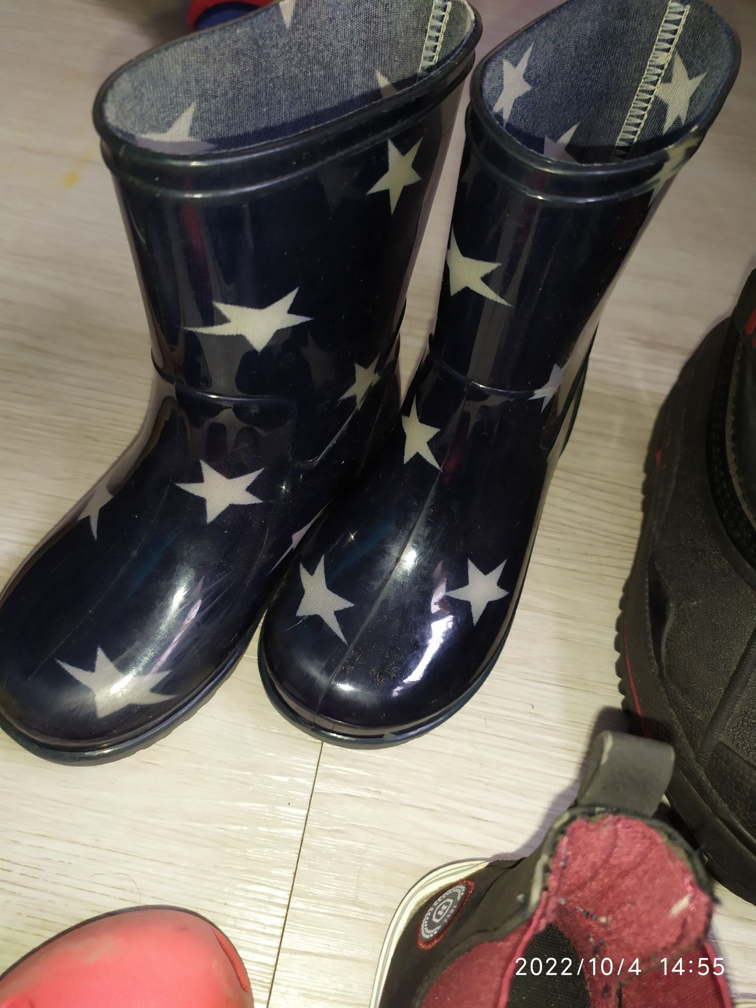 Crocs c9 Hema George Челсі резинові кеди крос 15-17 см тинсулей сапоги