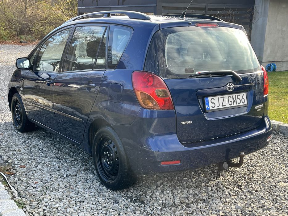 Toyota Corolla verso 2.0 diesel 90 KM d4d 2003r #klima #Zimówki OKAZJA