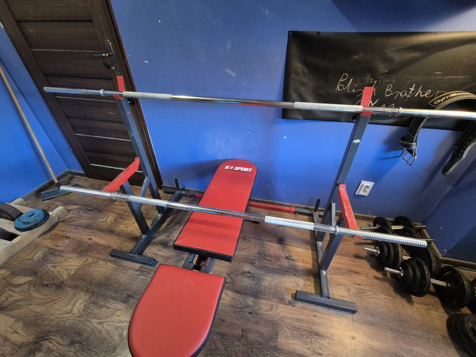 Zestaw na domową siłownię