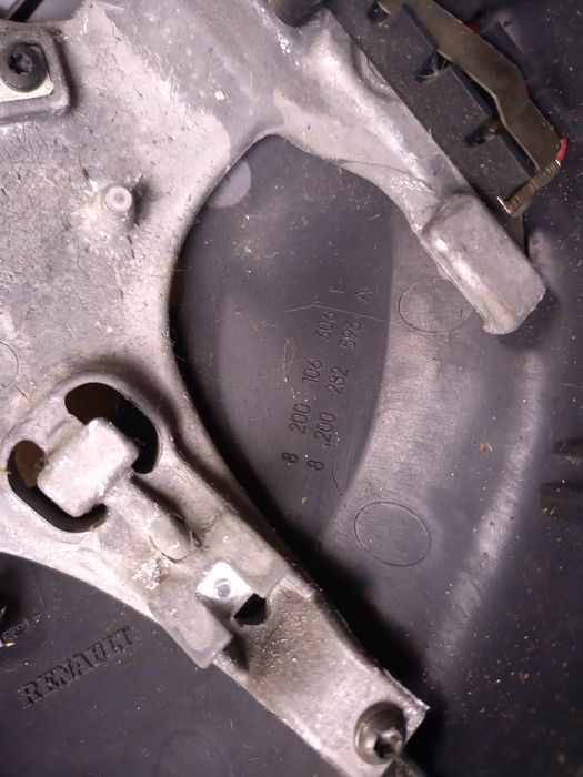 Renault Megane 2 Scenic II kierownica skórzana