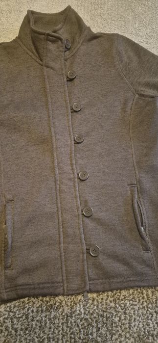 Bluza typu polar brązowa