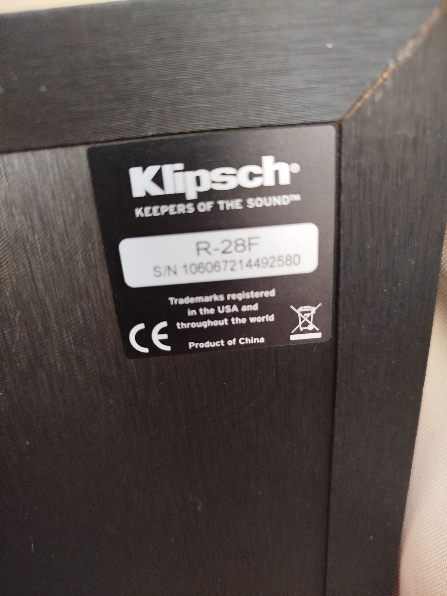 Kolumny głośnikowe Klipsch R 28f