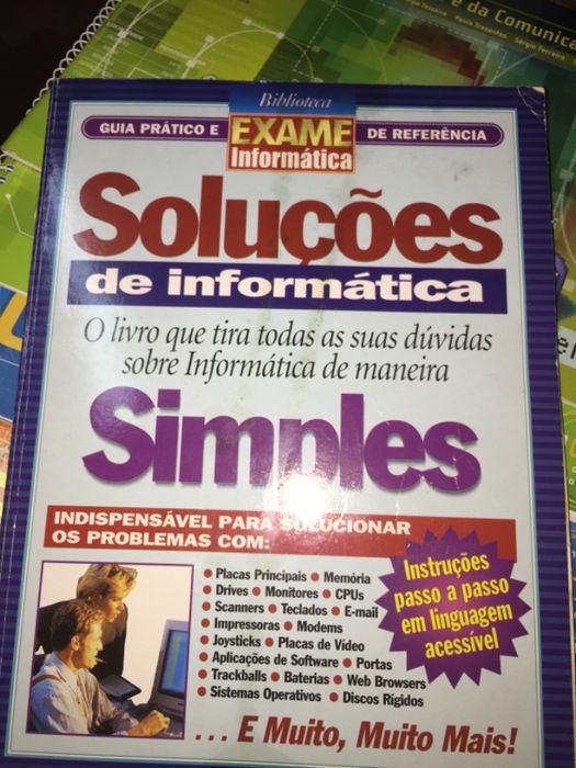 solucões de informática simples exame informática compêndio