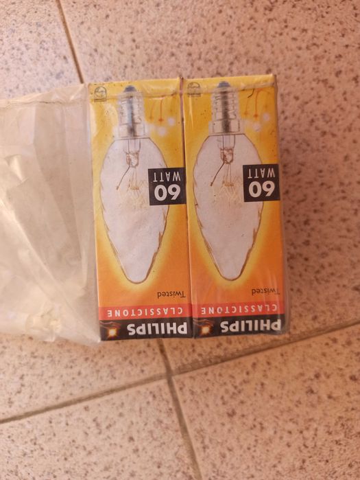 Lâmpadas Philips classictone 25w e 40w