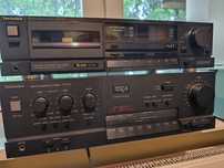 Wieża Technics  wzmacniacz su-v7x , magnetofon  rs -B705