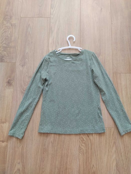 Zestaw dla dziewczynki, 6 sztuk, 8-10 lat, 134-140, H&M, stan BDB