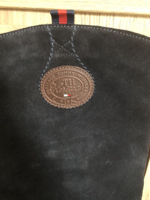 Tommy Hilfiger kozaki skorzane 41