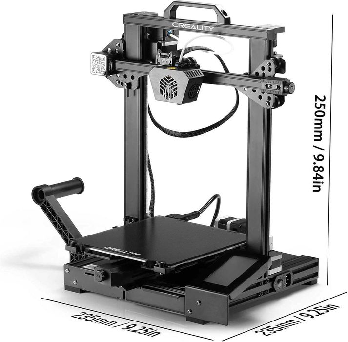 Drukarka 3D Creality CR-6 SE Nowy Zestaw Cicha 32-bit Płyta FV23%